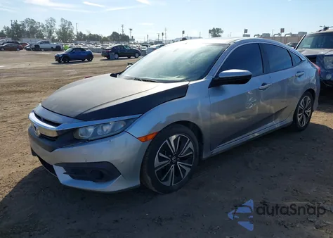 2018 Honda Civic Ex-T из США, поврежденный, VIN 2HGFC1F30JH641480
